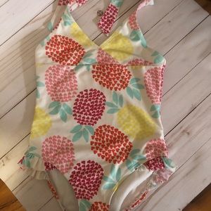 Gymboree girls one piece bathing suit S5/6